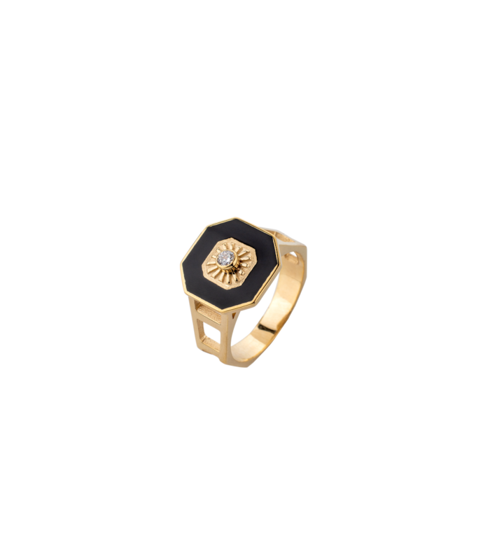 Multicolored Geometry Ring