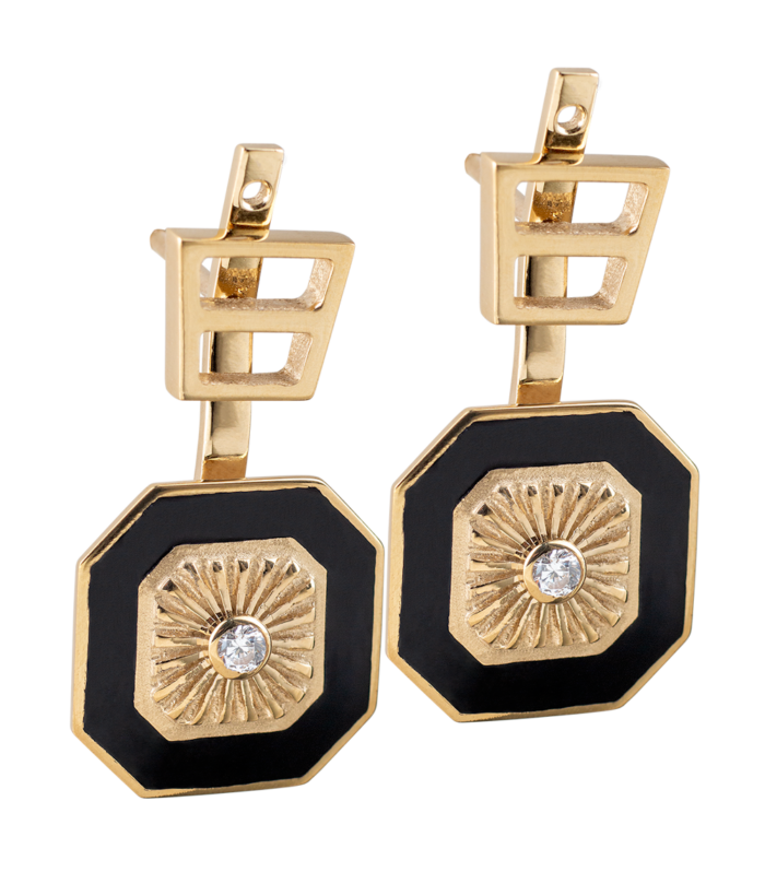 Multicolored Geometry Earrings