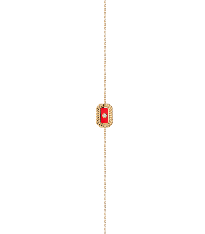 Multicolored Geometry Small Bracelet