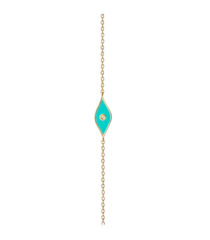 Multicolored Amulet Eye Bracelet