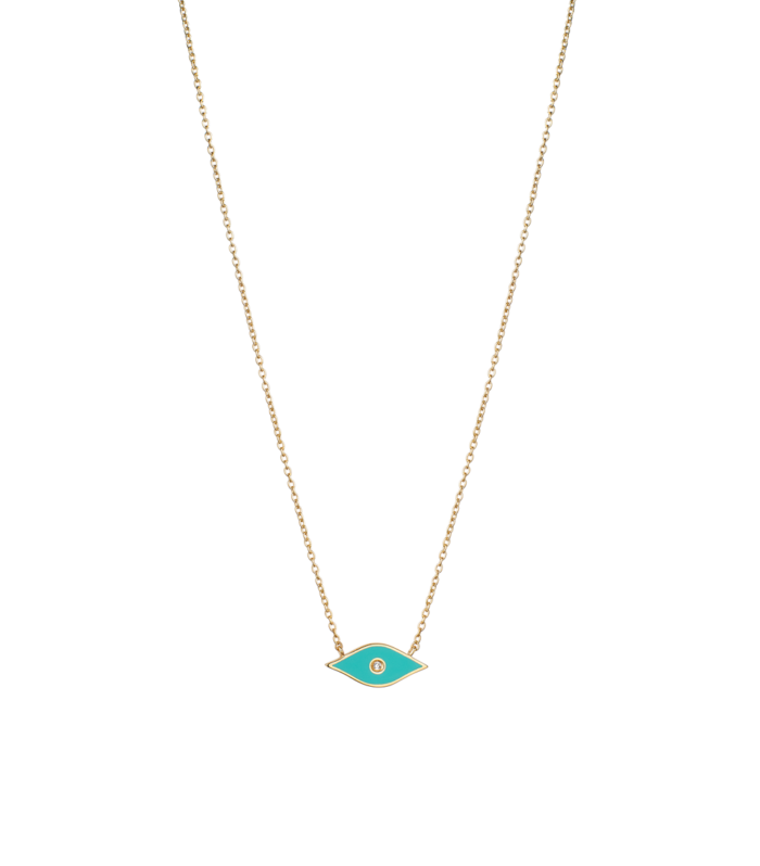 Multicolored Amulet Eye Necklace